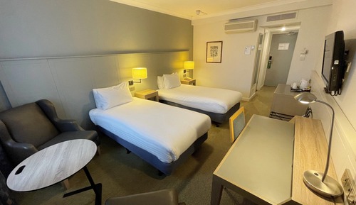 Standard Room, 2 Twin Beds, View