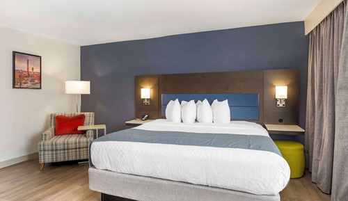 Standard Room, 1 King Bed, Accessible, Refrigerator & Microwave