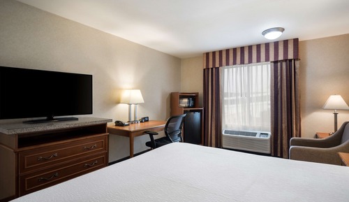 Standard Room, 1 King Bed, Non Smoking, Refrigerator & Microwave