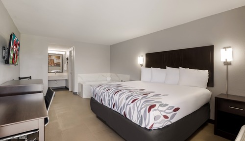 Deluxe Room, 1 King Bed, Smoking, Jetted Tub