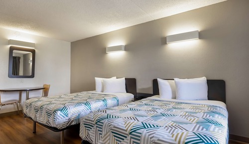 Deluxe Room, 2 Double Beds, Non Smoking, Refrigerator & Microwave