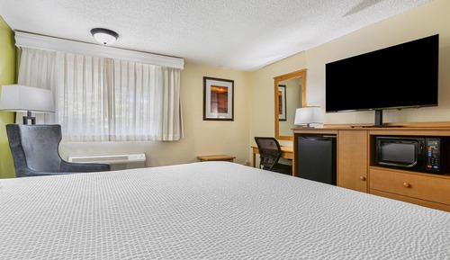 Standard Room, 1 King Bed, Non Smoking, Refrigerator & Microwave