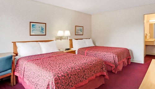 Double Room, 2 Double Beds, Accessible