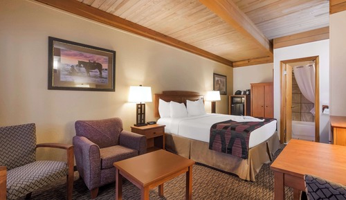 Standard Room, 1 King Bed, Non Smoking, Refrigerator & Microwave