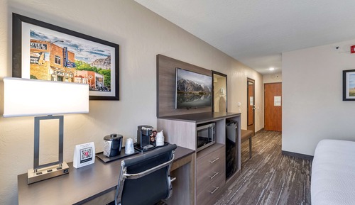 Standard Room, 2 Queen Beds, Non Smoking, Refrigerator & Microwave