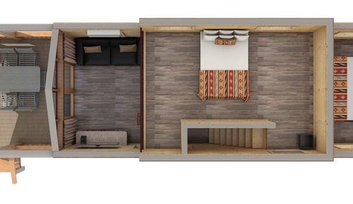 Red Cliff View Loft Cabin