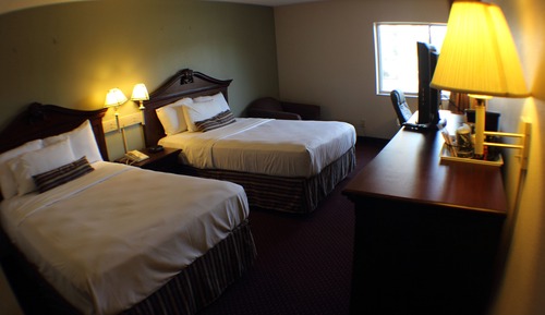  Room with two Double Extended bed and Pool view