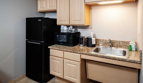 Standard Room, 1 King Bed, Accessible, Refrigerator & Microwave