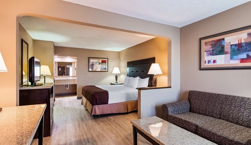 Standard Room, 1 King Bed, Non Smoking, Refrigerator & Microwave (Oversized Room)