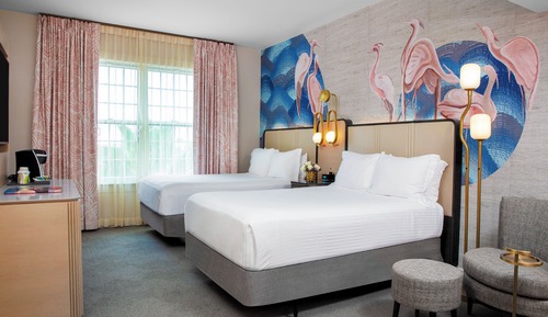 Deluxe Room, 2 Double Beds, Accessible