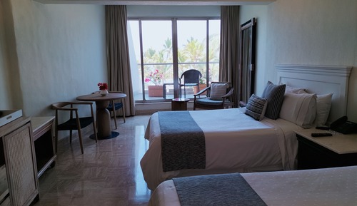 Superior Room, 2 Double Beds, Non Smoking, Partial Ocean View
