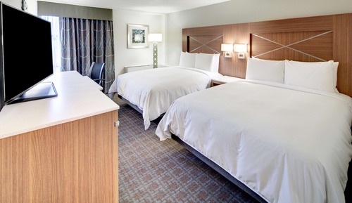 Room, 2 Queen Beds, Non Smoking, Refrigerator & Microwave