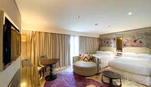 Club Room, 2 Twin Beds, Tower