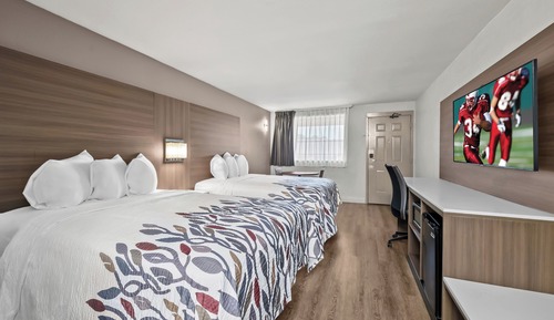 Deluxe Room, 2 Double Beds, Non Smoking