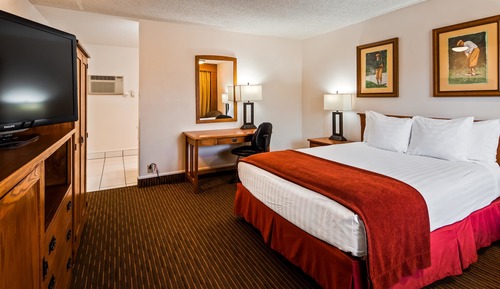 Standard Room, 1 Queen Bed, Non Smoking, Refrigerator & Microwave