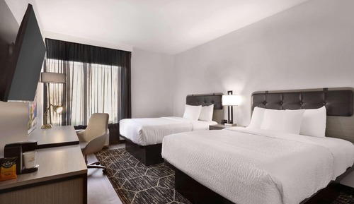 Room, 2 Queen Beds, Accessible, Non Smoking (Mobility Bathtub w/Grab Bars)