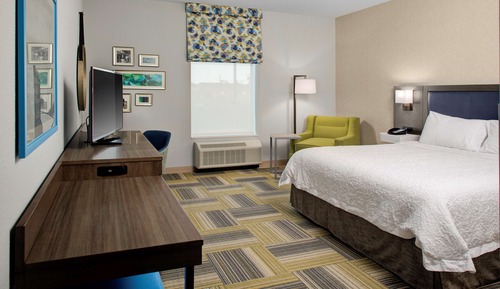 Room, 1 King Bed, Accessible, Non Smoking (Mobility & Hearing, Roll-in Shower)