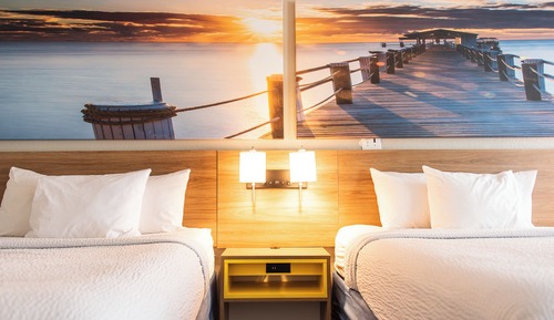 Room, 2 Queen Beds, Accessible (Interior Room)