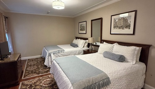 Family Room, TWO QUEEN BED SUITE with Wet Bar