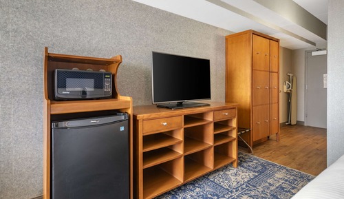 Standard Room, 1 King Bed, Accessible, Refrigerator & Microwave