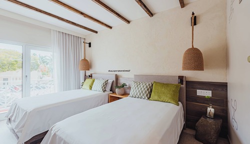 Room, 2 Double Beds, Non Smoking (View)