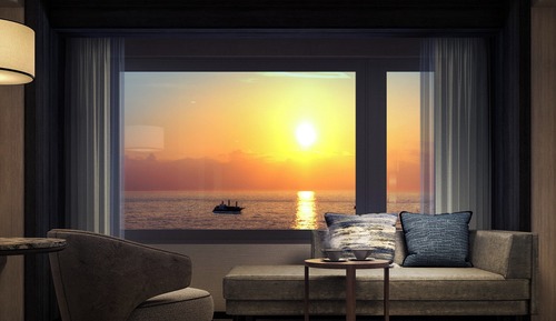 Deluxe Twin Room, Non Smoking (Ocean Sunset)