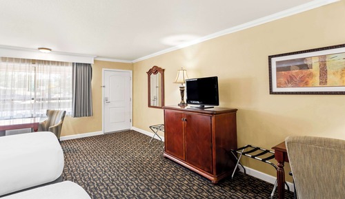 Standard Room, 2 Queen Beds, Non Smoking, Refrigerator & Microwave