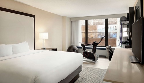 Room, 1 King bed, Fitness