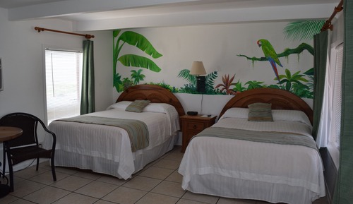 Standard Room, 2 Double Beds, Beachfront