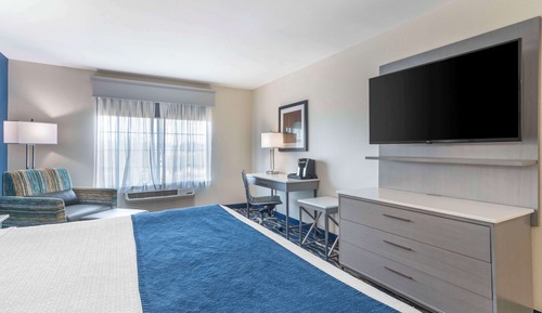 Standard Room, 1 King Bed, Non Smoking, Refrigerator & Microwave