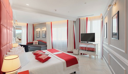 Suite Deluxe, terrazzo, vista mare parziale (Portovenere)