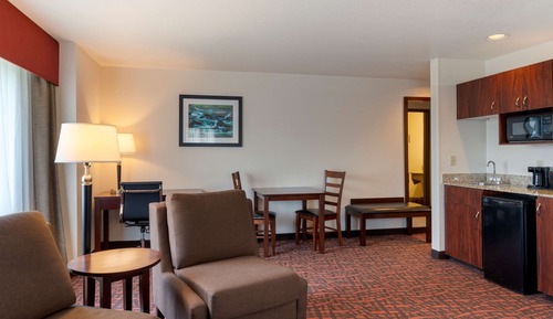 Suite, 1 King Bed, Non Smoking, Refrigerator & Microwave