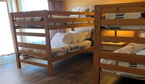 Family Suite, 1 King Bed w/ 2 sets of child size bunk beds, Dune View (Dog Friendly Room)