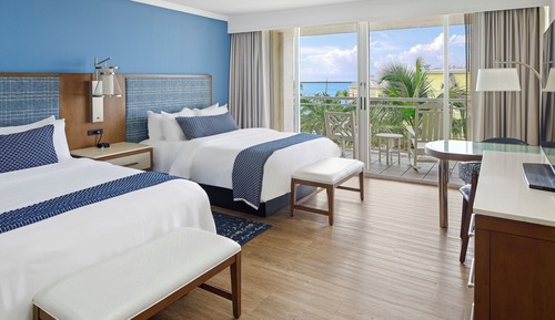 Room, 2 Queen Beds, Bay View (Partial Bay View)