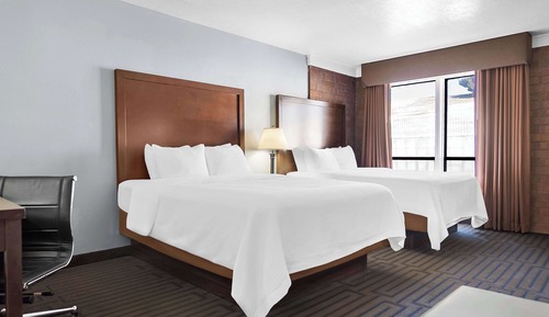 Suite, 2 Queen Beds, Non Smoking, Refrigerator & Microwave (Oversized Room;Third bed is a Sofabed)
