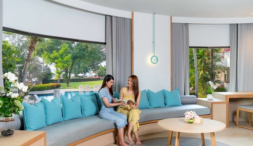 Premier Suite, 1 Double Bed with Sofa bed, Sea View (Living room)