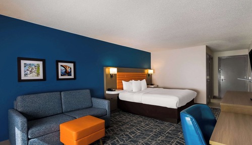 Standard Room, 1 King Bed with Sofa bed, Non Smoking