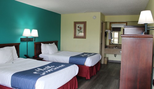 Double Room, 2 Double Beds, Smoking