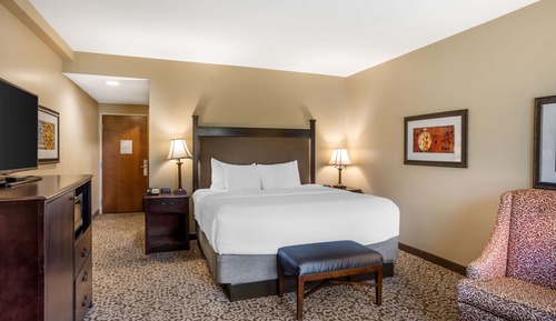 Standard Room, 1 King Bed, Non Smoking, Refrigerator & Microwave