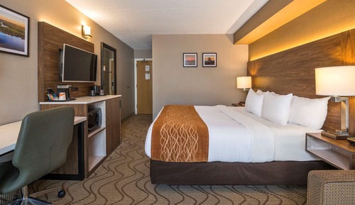 Upgrade room, 1 King Bed, Nonsmoking/Ground Floor