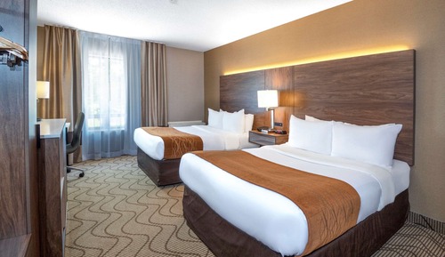 Comfort Care, Double Room, 2 Double Beds, Non Smoking/Upper Floor