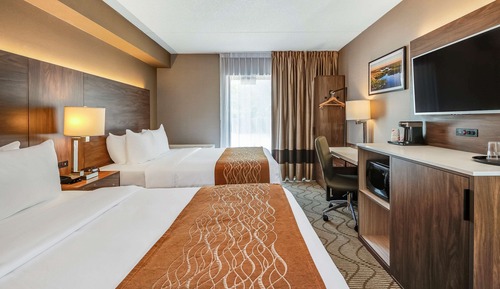 Standard room, 2 Queen Beds, Nonsmoking, Ground Floor