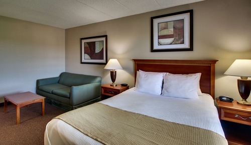 Suite, 1 Queen Bed, Non Smoking, Refrigerator & Microwave