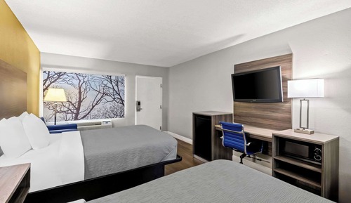 Double Room, 2 Double Beds, Smoking
