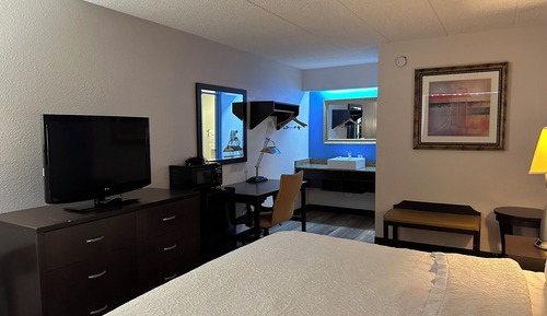 Superior Room, 1 King Bed, Accessible, Non Smoking (Roll-In Shower)