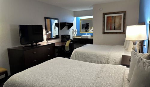 Deluxe Room, 2 Double Beds, Non Smoking