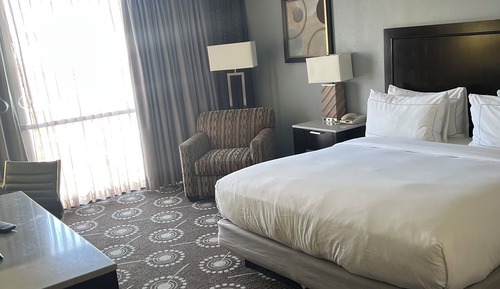 Room, 1 King Bed, Hearing Accessible, Non Smoking (Tub w/ Grab Bars)