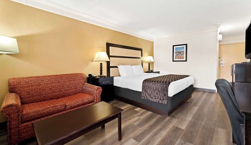 Standard Room, 1 King Bed, Non Smoking, Refrigerator & Microwave