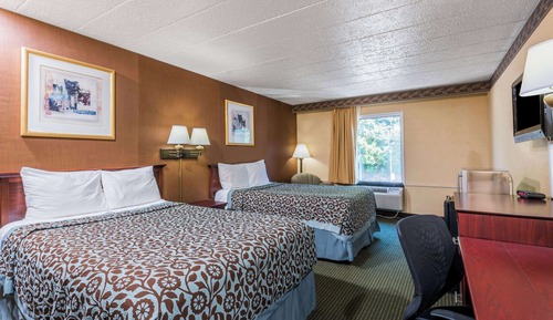 Room, 2 Double Beds, Non Smoking (Efficiency)