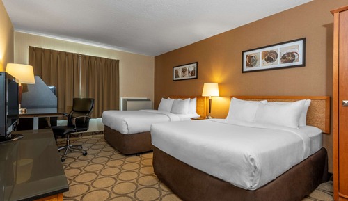 Standard Room, 2 Double Beds (Second Floor)